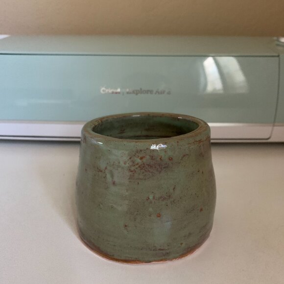 Turtle Shell Glazed Ceramic Dish - Picture 8 of 10